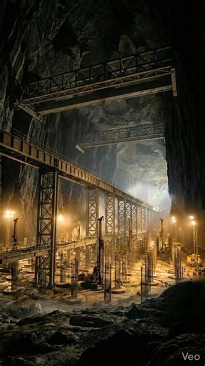 This Massive Cave Became a Train Megaterminal… 😳🚆 (Engineering Concept)