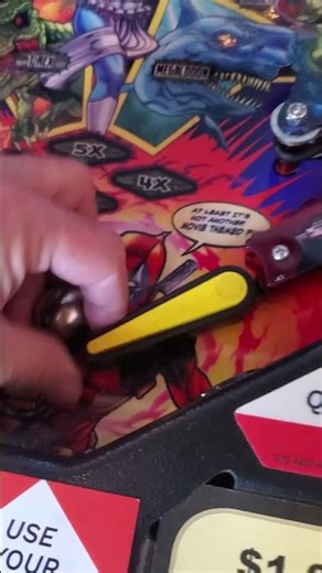 #pinball #flipper #diy fix mechanically stuck flipper? #gaming #retrogaming #pinballarcade