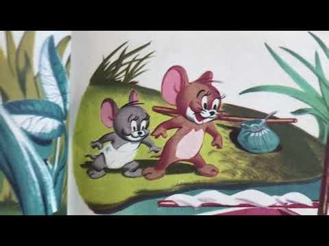 ￼￼ Tom and Jerry little Golden book original 1951 edition read by MANDY! ASMR vintage storytelling