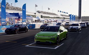 （hmhy） 这次是巅峰极速！ 印第安纳波利斯3圈驾驶电动爹 走线PK！！！