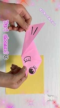 【折り紙】さかな🐟How to make paper fish#魚 #さかな#フィッシュ#fish#मछली#pez#рыба#ikan#Fisch#cá#물고기#折り方#おりがみ#origami