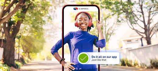 Remote Banking App | App Features | Capitec