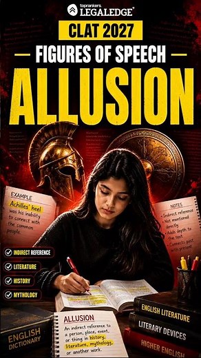 Figure of speech Allusion #figureofspeech #allusions #english #clat2027 #legaledge