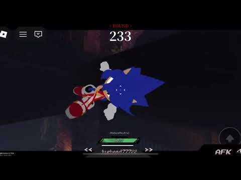 Someone using the Super Sonic Script (you can tell by it’s animations)