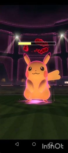 Finally I got Dynamax Pikachu in Pokemon go 👑🤩🤑