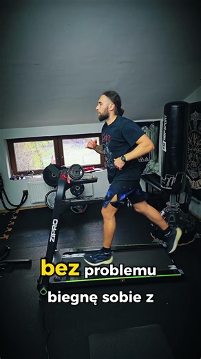 16 km/h - Testuję maksymalną prędkość zipro jogger ! #bieżnia #cardio #running