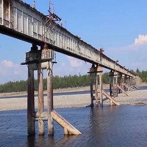 66K views · 577 reactions | The bridge is not for cowards. BAM. Vitim River Please join our group: Amazing World | Magic Wood | Facebook