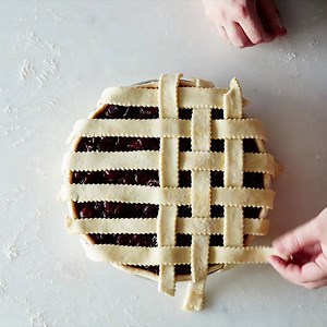 Lattice show you how to make the perfect pie crust. Get the full recipe here → http://f52.co/2qTZCrm | Food52