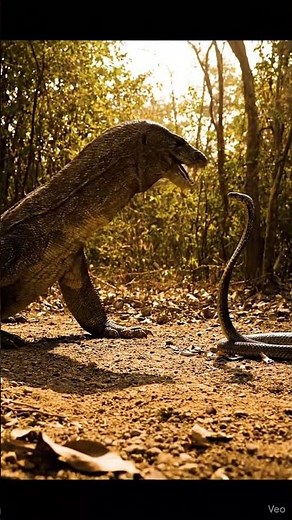 Komodo Dragon vs King Cobra | Wild Jungle Fight | Ultimate Reptile Battles Ep 1