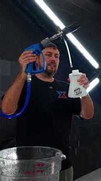 How to Calibrate a Foam Cannon (Real Soap Ratio)
