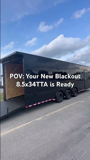 New Blackout 8.5x34TTA with Spread Torsion Axles and PolyCor