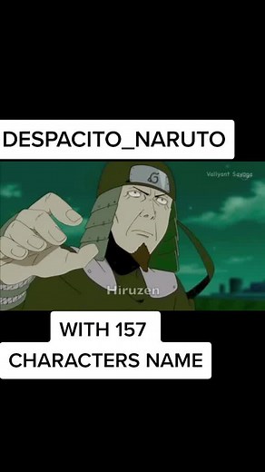 DESPACITO_NARUTO with 157 characters name#PART 1 😲😲😍😍👏👏galing#foryoupage❤️❤️ #tiktokph🇵🇭🇵🇭 #proudbisaya