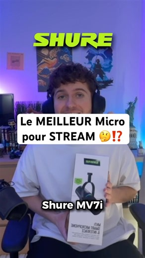 Le MEILLEUR Micro pour STREAM 🤔⁉️