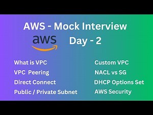 AWS Mock Interview Day 2 || AWS VPC Very Important Interview Questions || Must Watch ‪@namdev.devops‬