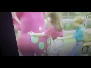 Barney Gets His Feet Tickled 0.5x Speed (Slow Motion) 0018