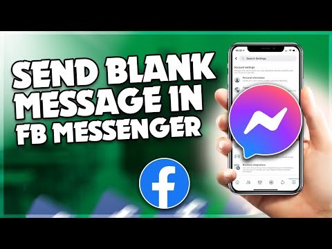 How to send blank message in FB messenger | TECH ON |