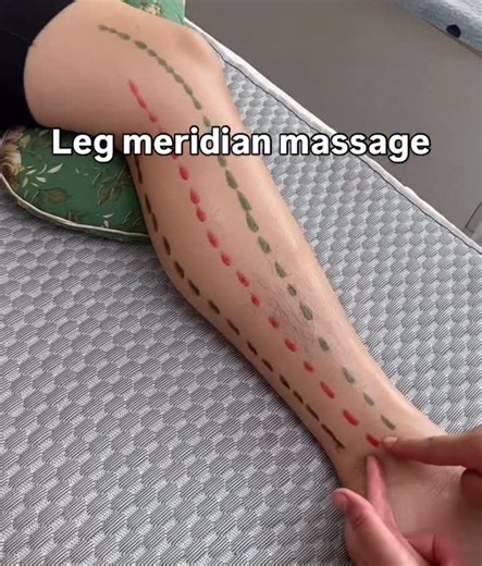 20K views · 3.1K reactions | Leg meridian massage tutorial. #massage #legmassage #maridianmassage #legworkout #fyp | Healing Spa | Facebook
