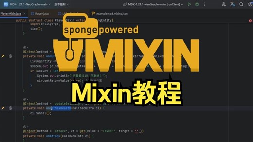 [我的世界mod开发]超全Mixin教程