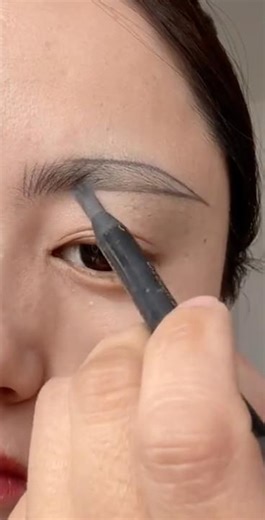 New Viral EYEBROWS Shape Tutorial For Beginners#eyebrowsdrawing#microbladingeyebrows ❤️🔥✨