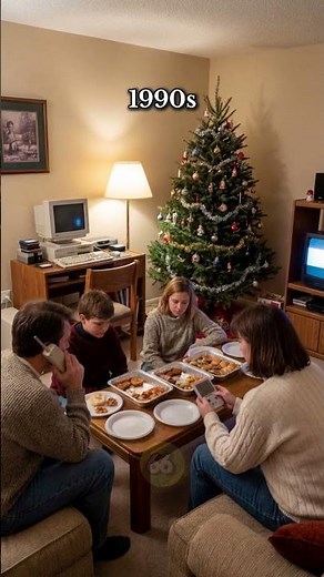 🎄 Christmas Through the Decades — 1940s vs. 2020s