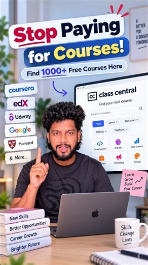 Stop Paying for Online Courses! 1000+ FREE Courses in One Website