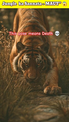 Part 3 Jungle mein sannata mtlb Maut?😱 #tiger #facts #animalfacts #animals #wildlife #wildanimals
