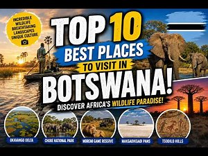 TOP 10 BEST PLACES TO VISIT IN BOTSWANA | Ultimate Botswana Travel Guide 2026