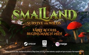 简中！蚁人的世界！小小世界-野外求生 3-29登录STEAM 在线合作&多人&基地建设 Smalland- Survive the Wilds_游戏热门视频