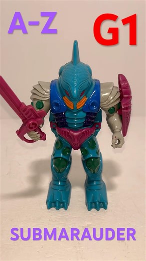 #G1transformers A to Z - Submarauder #transformersg1 #80s #toys #transformers #nostalgia #awesome