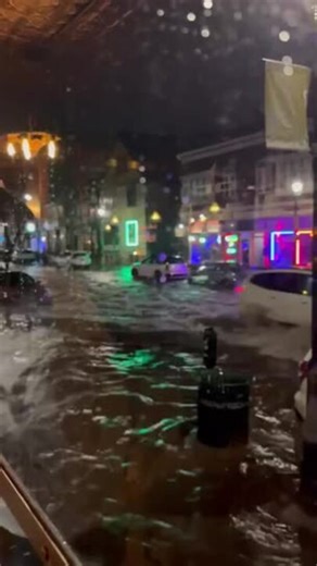 Floodwaters Submerge Milwaukee Streets After Severe Storms