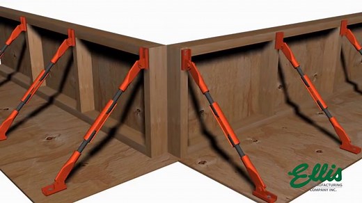 Kick Brace for Concrete Forms