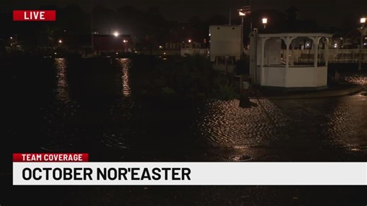 Nor’easter flooding impacting shoreline in Connecticut
