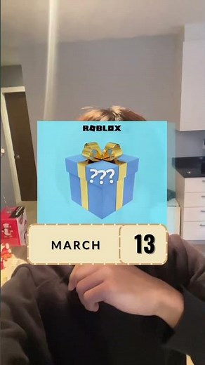 I'm doing it on March 13th ✌🏼✌🏼 #shorts #roblox
