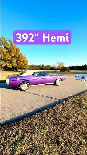 1970 Dodge Challenger 392 hemi 6.4L RT R/T restomod Cuda barracuda Plymouth roadrunner charger Mopar