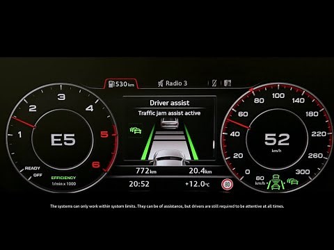 Audi Traffic Jam Assist Upgrade