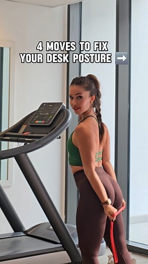 🎯 4 Moves to Fix Your Desk Posture 👨‍💻 Sitting all day? Your shoulders, neck, and back need this routine! Grab a resistance band and try these simple mobility drills to open your chest, strengthen your back, and restore your posture. 💪 Perfect for office workers, desk warriors, or anyone feeling tight and rounded forward. 📍Based in Dubai? Join my private mobility & strength sessions — personalized training to fix your posture, improve flexibility, and move pain-free. 👉 DM me for details 🔥