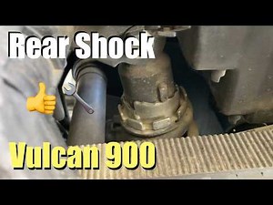 How to Adjust the Rear Shock of the Vulcan 900 Classic (Kawasaki 06-09+)