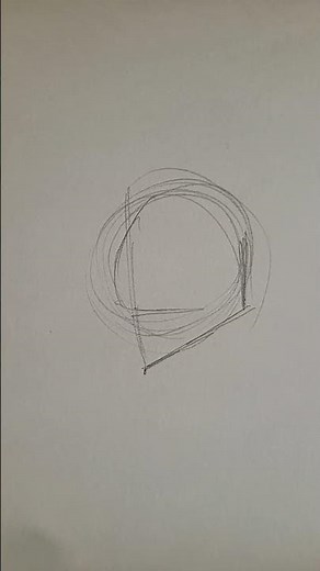 how to draw a side view drawing with rough sketch.#art