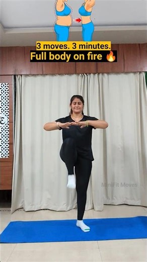 Quiet Workout, LOUD Results 💪🔥 | 3 Min Full Body Fat Burn (No Jumping)