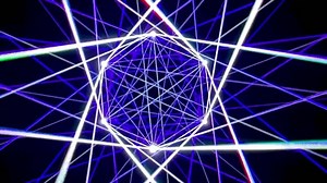 Download High speed laser light show on black background. for free