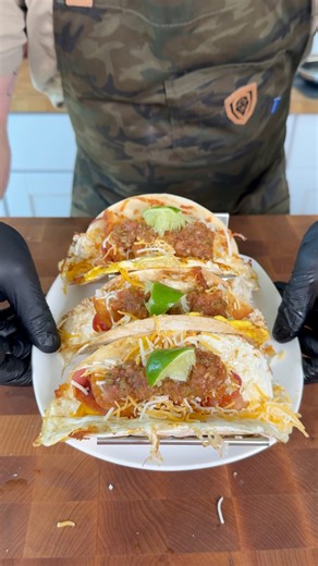 Easy breakfast tacos 🌮 #easyrecipe #cooking #tacos #breakfastideas | Kyle Istook