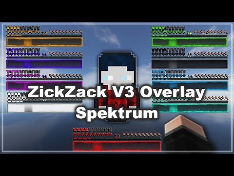 🌈 BastiGHG ZickZack V3 Overlay Pack - SPEKTRUM 🌈 (recolored) 🌈