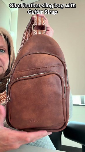 Perfect Vegan Leather Sling Bag for Travel & Events