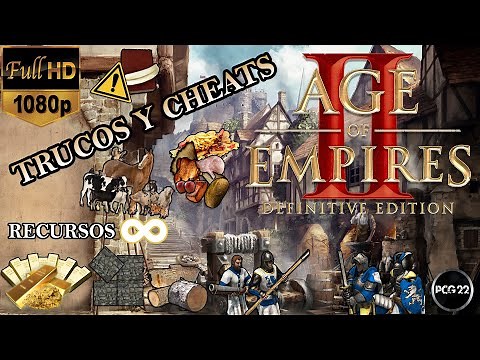 Trucos y cheats de recursos ilimitados Age of Empires II Definitive Edition (AOE II HD) -PCG 22-