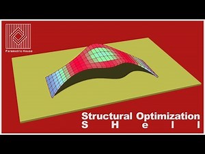 Galapagos tutorial - Structural optimization - Shell