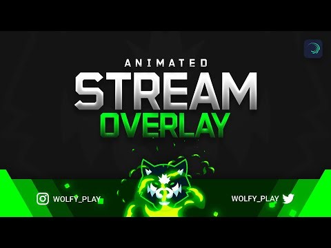 Make Animated Stream Overlay Alight motion | Alight Motion Tutorial