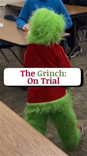 These are the true events of a forensics class putting the Grinch on trial. What you're about to see is real. The objections were real. The chaos was real. Viewer enjoyment is advised. | Crosspoint Christian School - Bremerton Campus