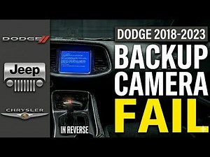 Dodge & Jeep Backup Camera Blue Screen Unavailable Fix