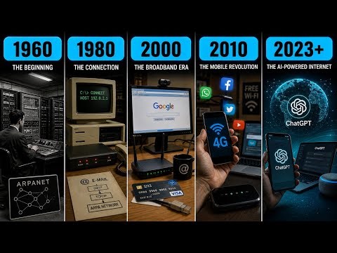 Internet evolution/ from 1960 to AI internet