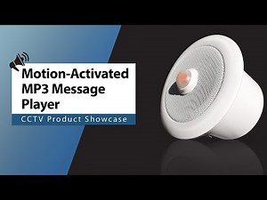 How It Works - the VoiceOFF Motion-Activated MP3 Message Player | System Q UK